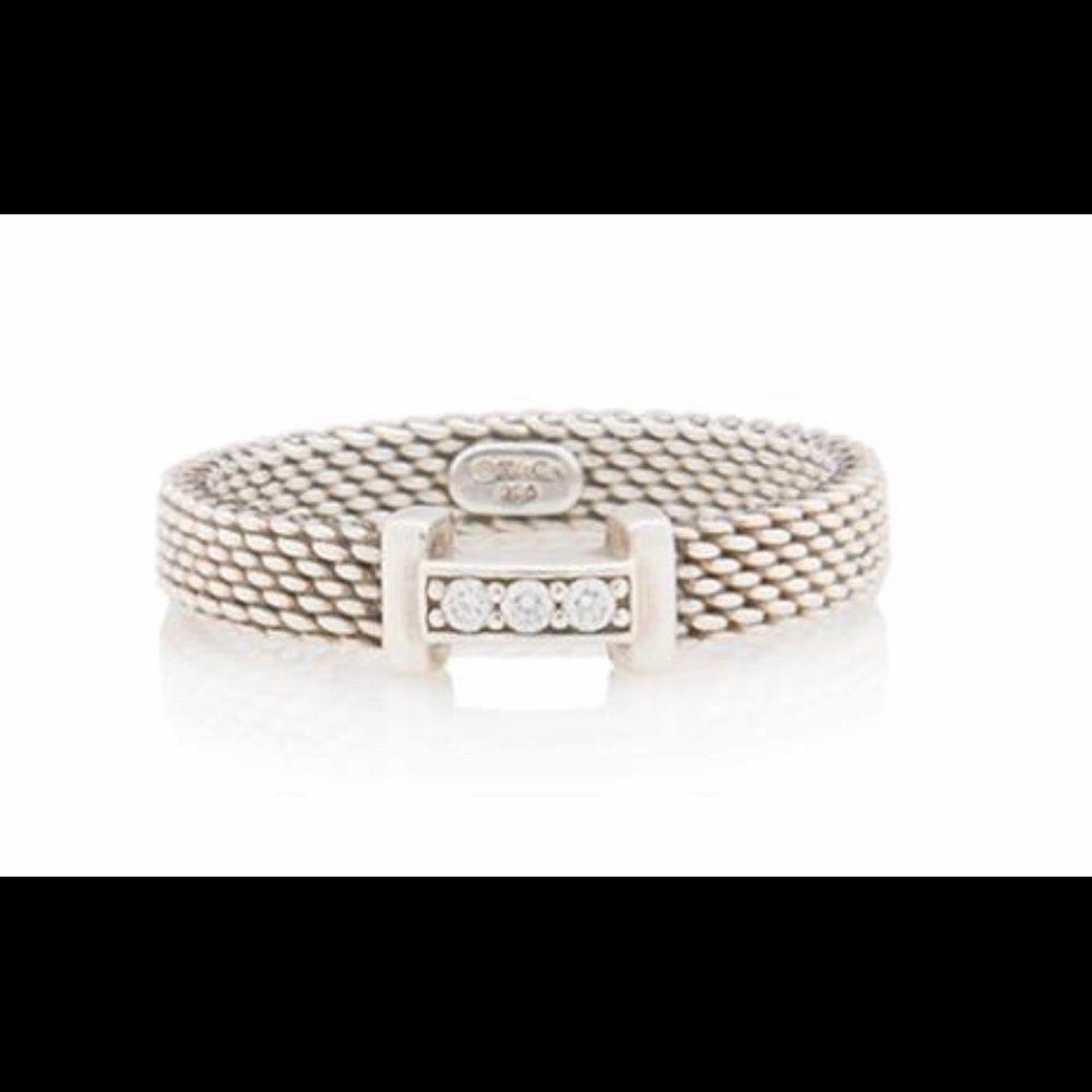 Tiffany & Co. Somerset ring w/ diamonds
